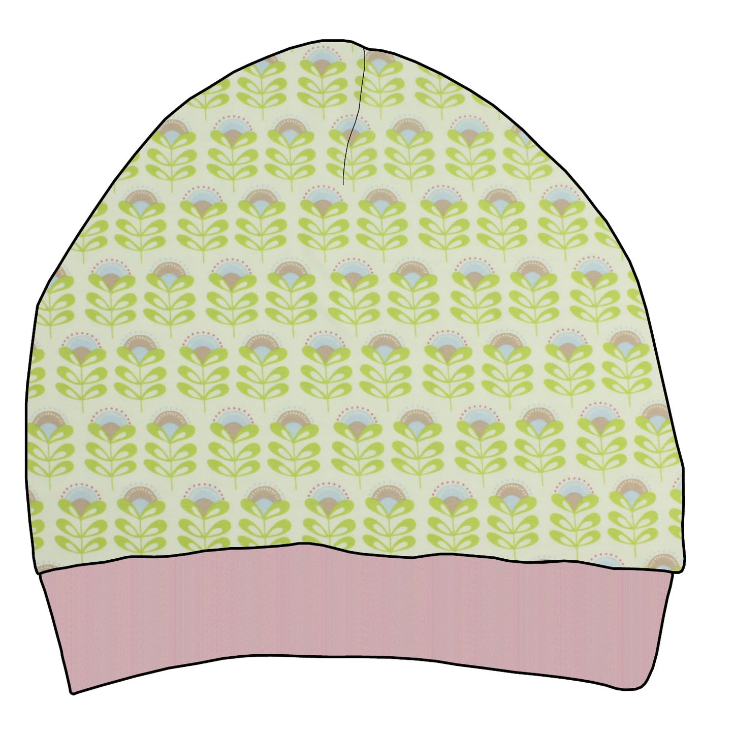 Kinder Beaniemütze Kleine Blumen