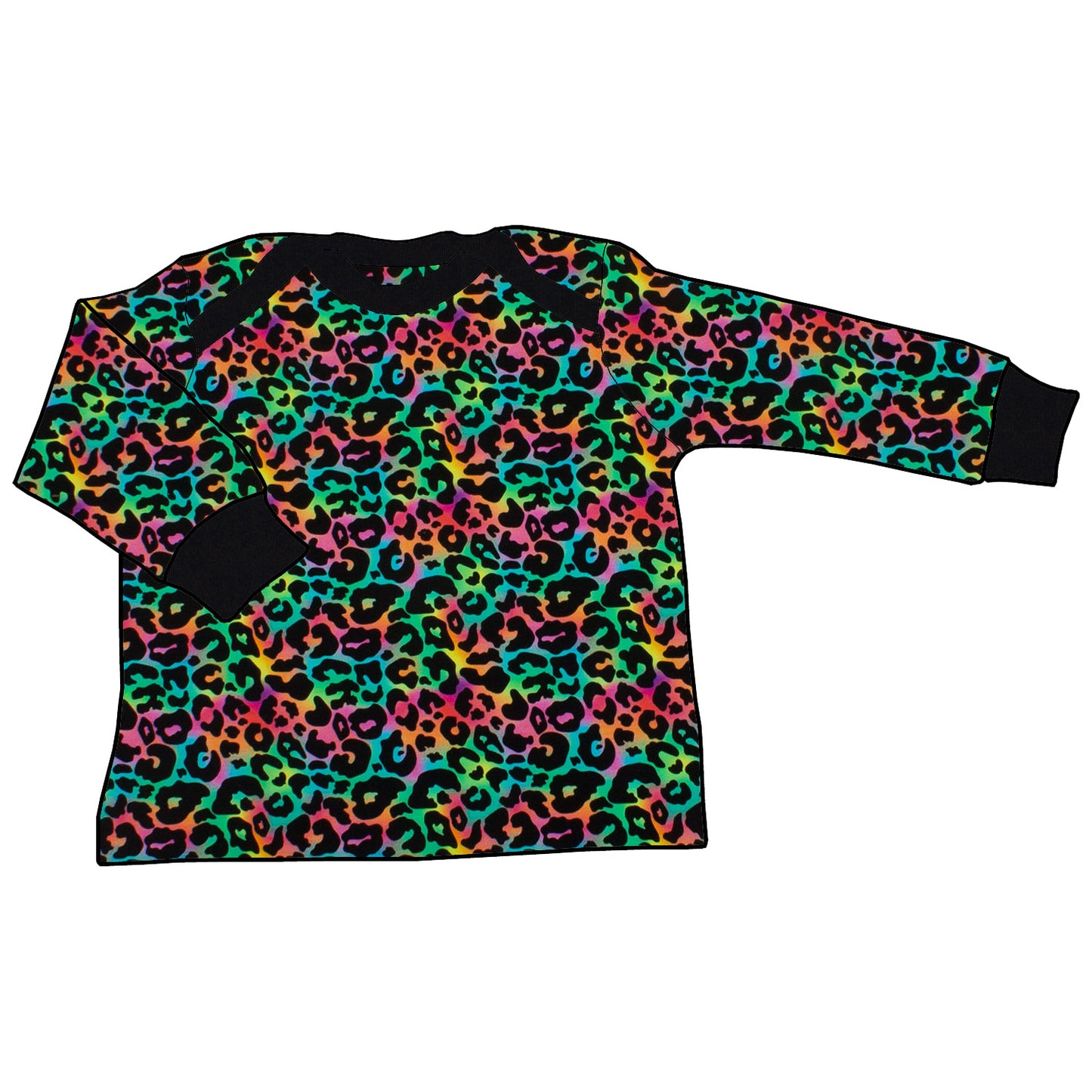 Babyshirt Leo Regenbogenfarben