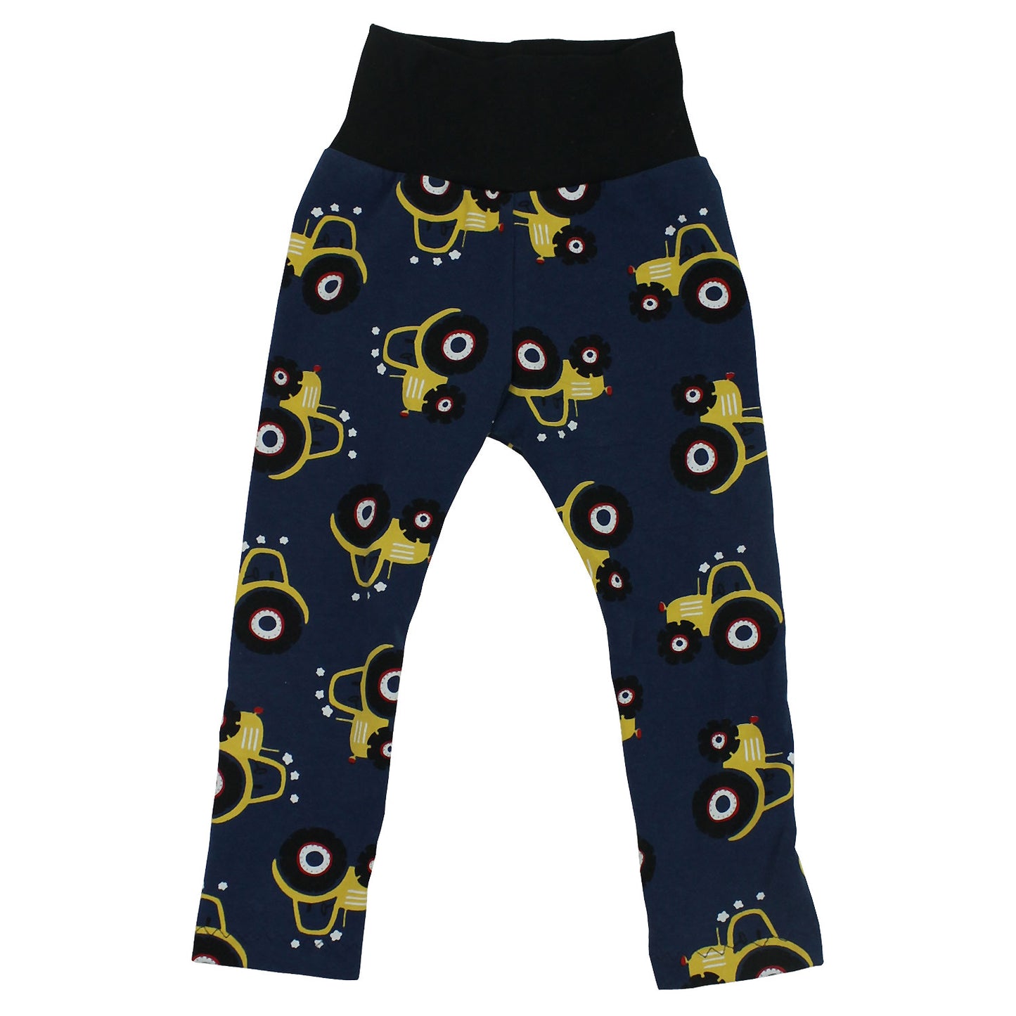 Kinder Leggings Skinny Hose Trecker dunkelblau