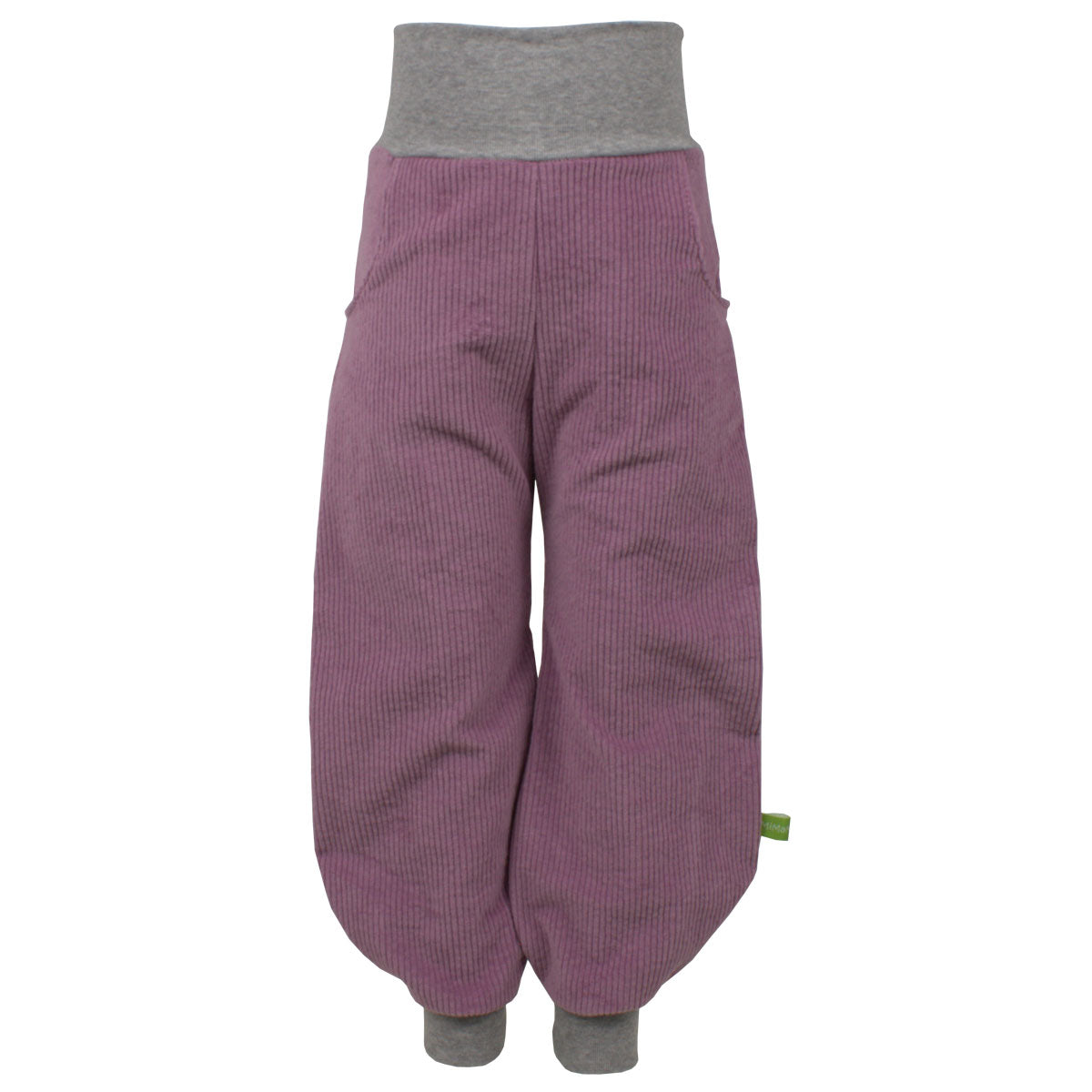 Damen Pumphose Yogahose Cord Flieder