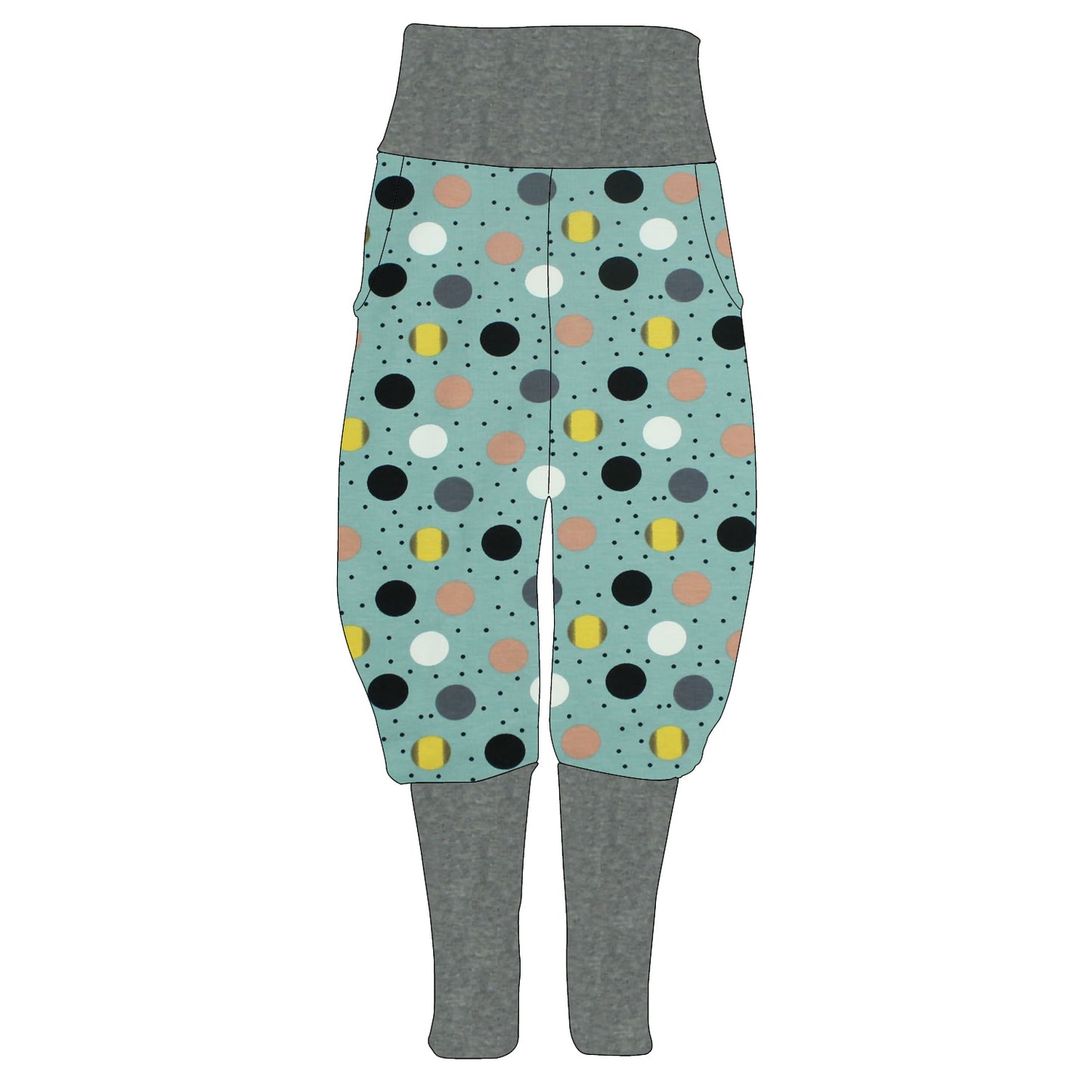 Damen Knickerbocker Retropunkte