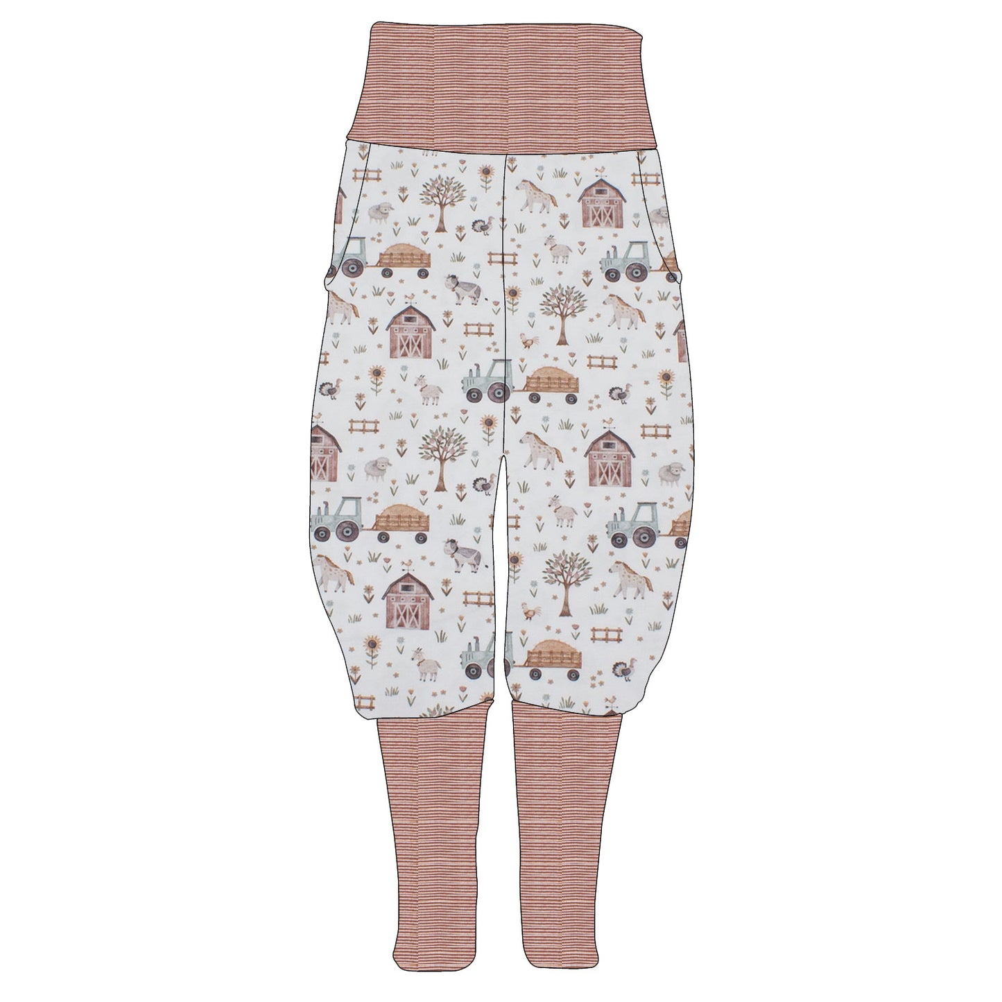Damen Knickerbocker Der Bauernhof
