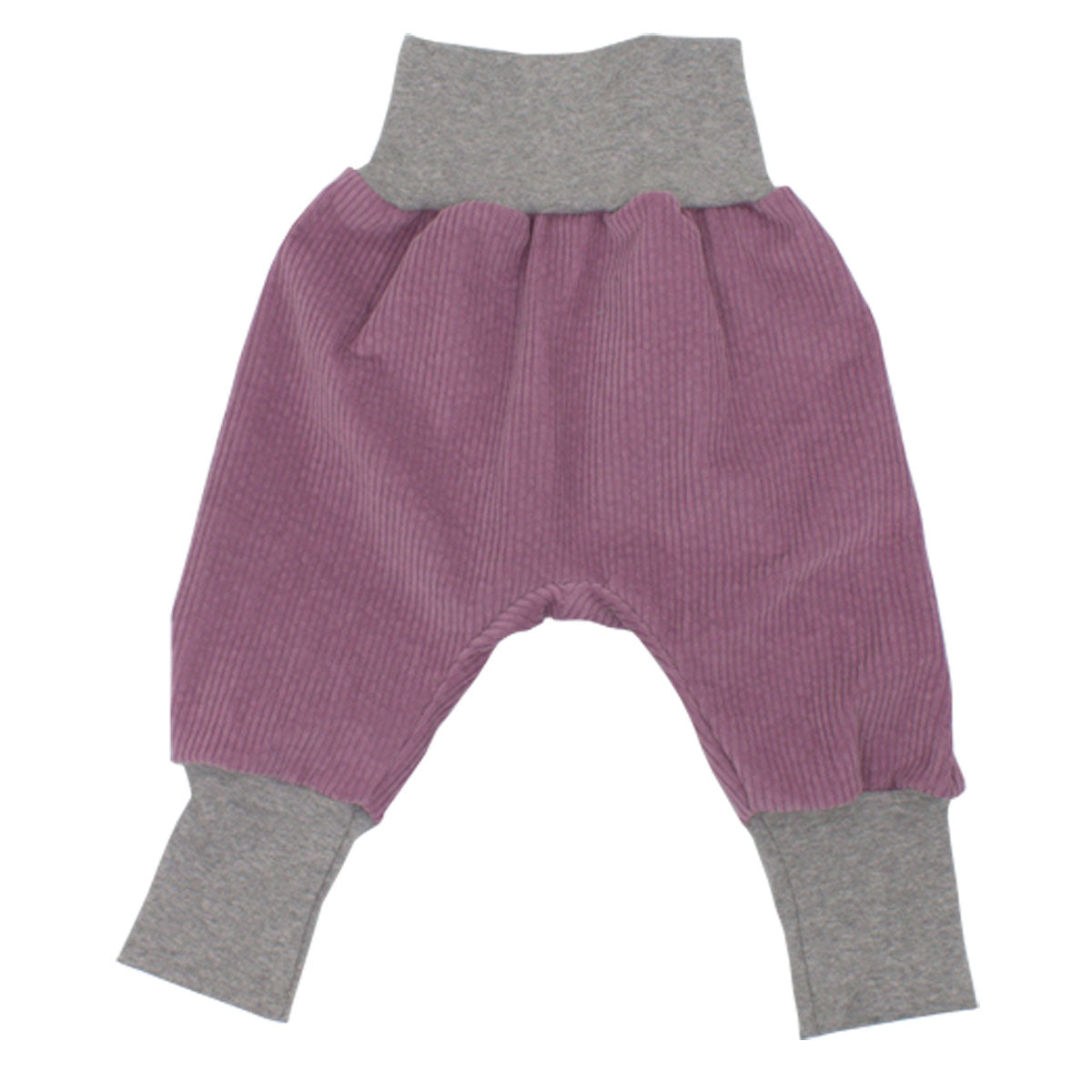 Kinder Mitwachshose Cord Flieder