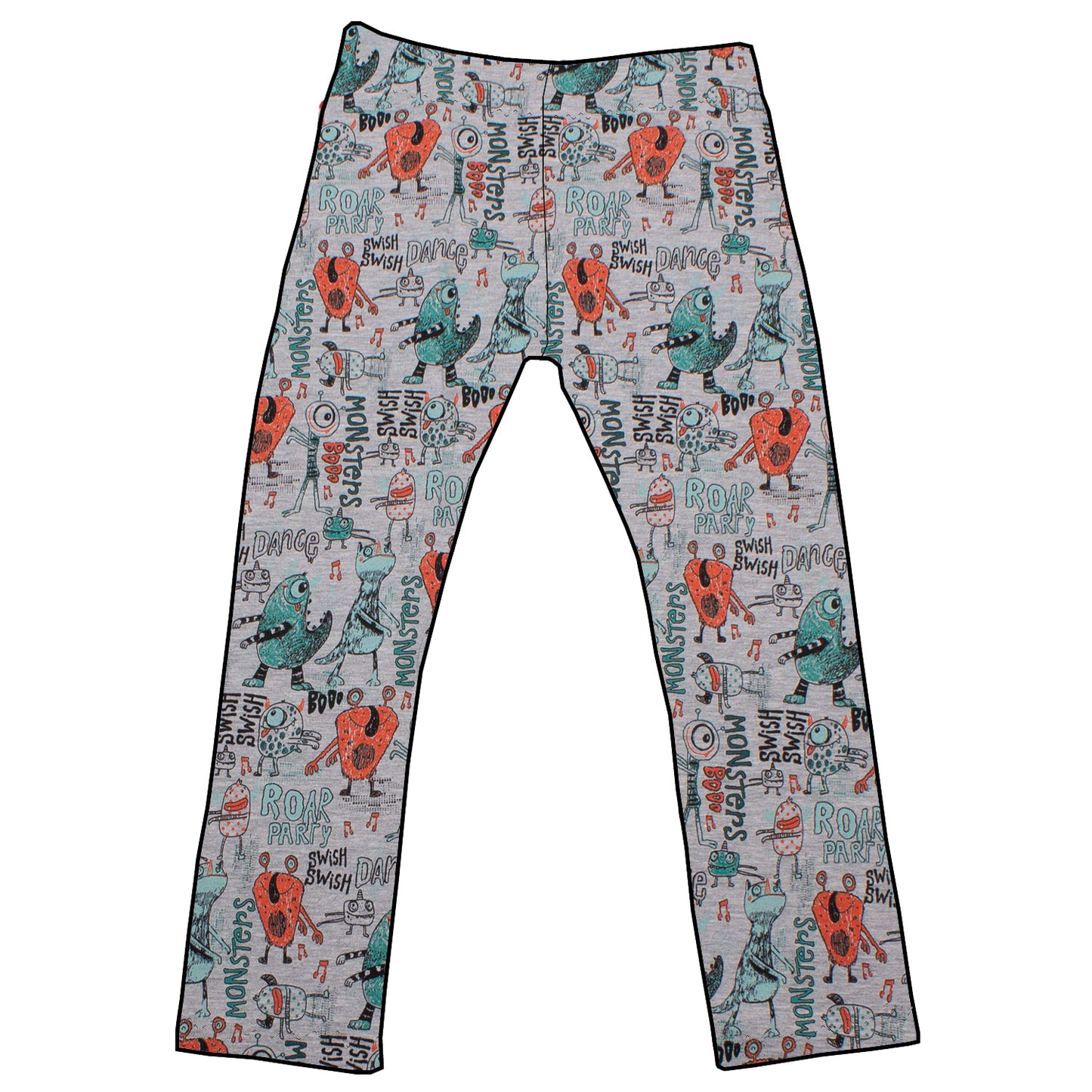 Damen Leggings Skinny Hose Partymonster