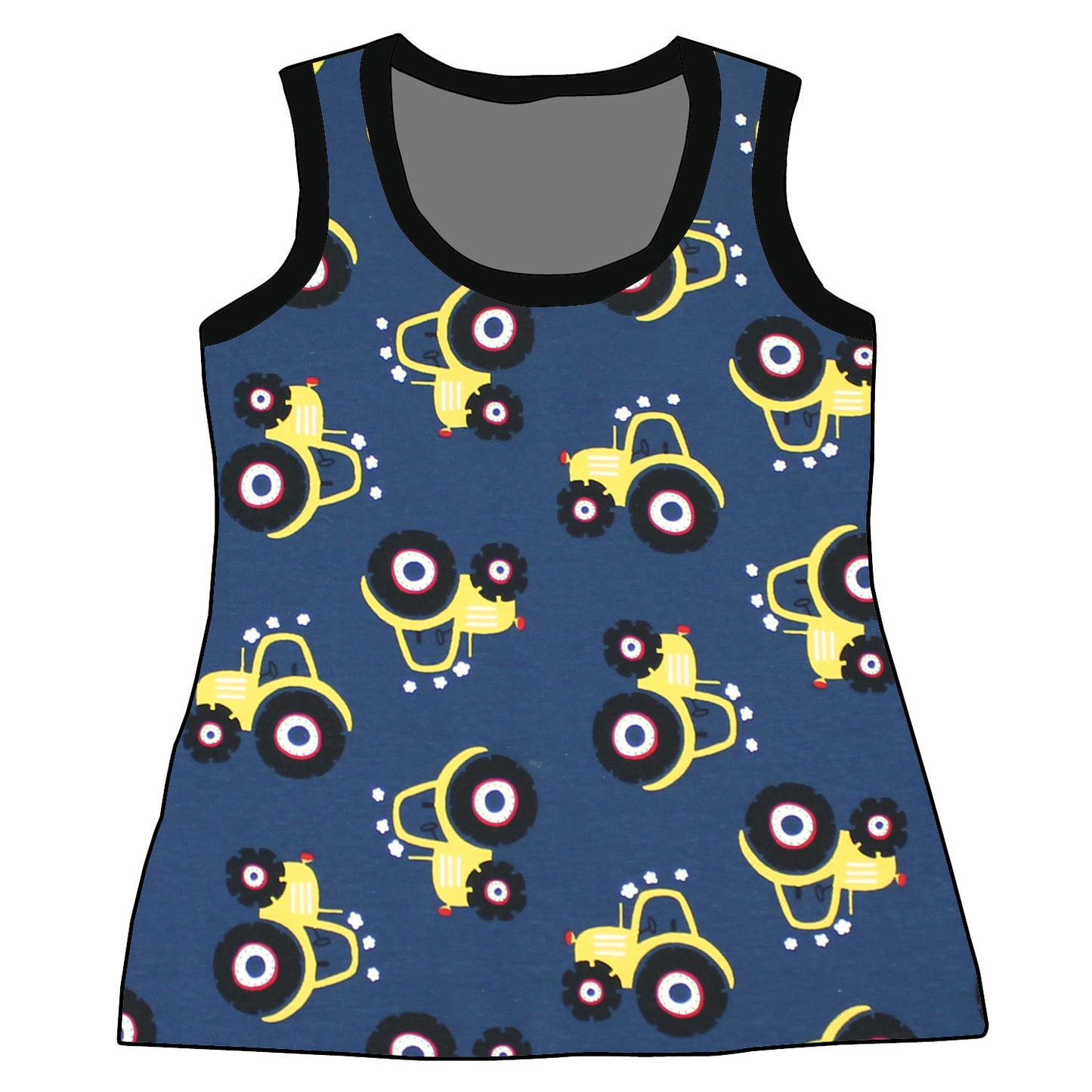 Damen Tanktop Trecker dunkelblau