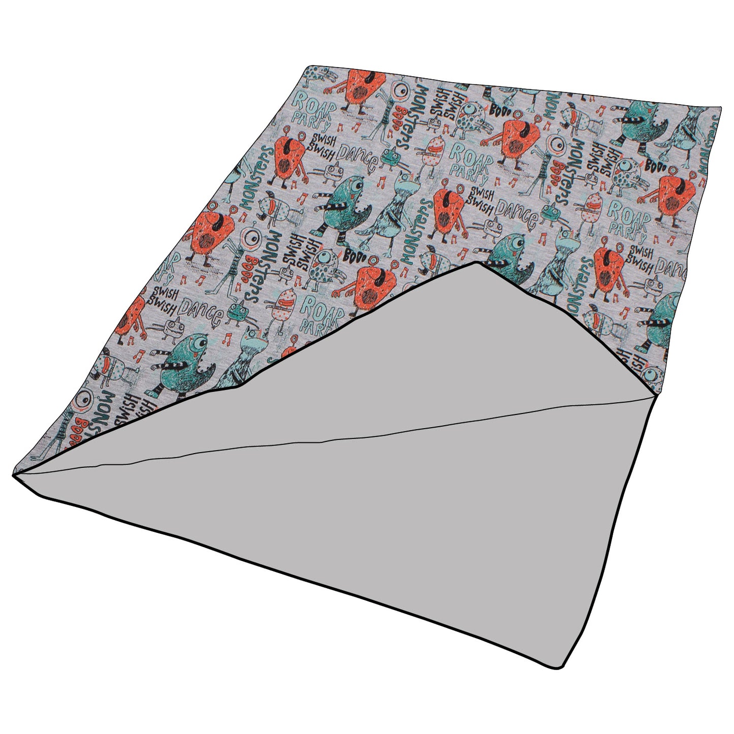 Kuscheldecke / Schmusedecke Partymonster