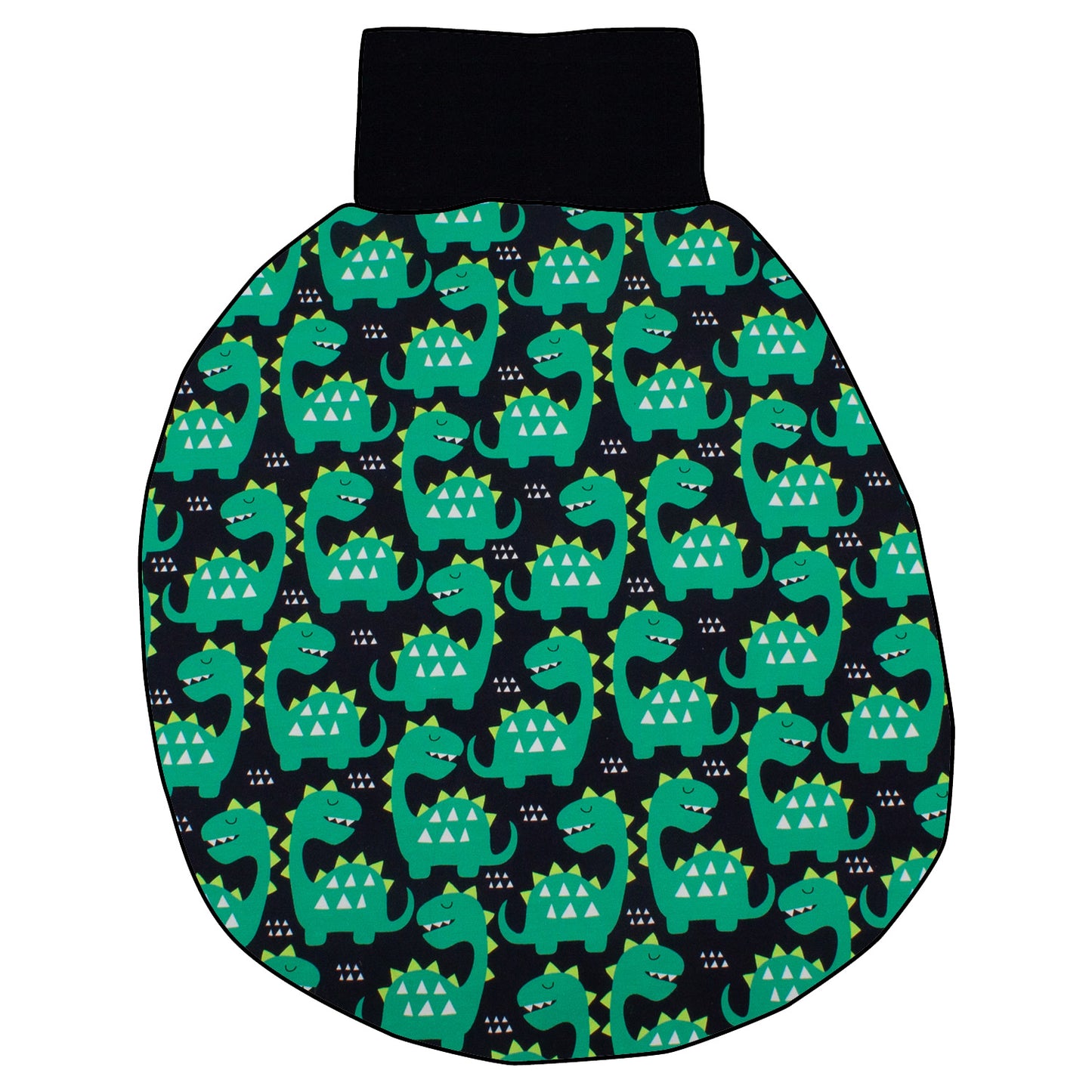 Pucksack / Strampelsack Grüne Dinosaurier