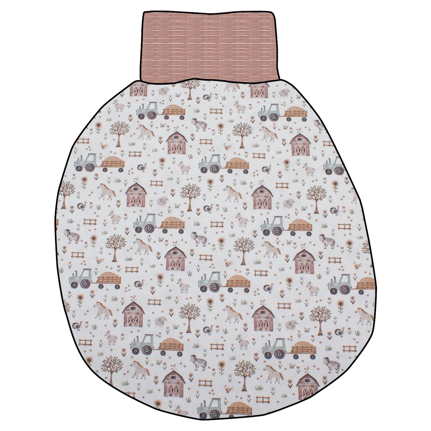 Pucksack / Strampelsack Der Bauernhof