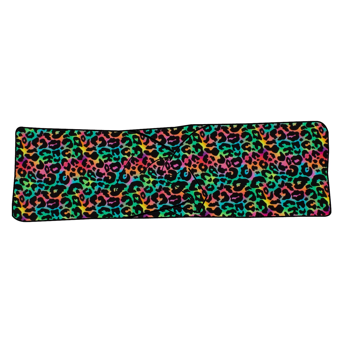 Kinder Stirnband Leo Regenbogenfarben