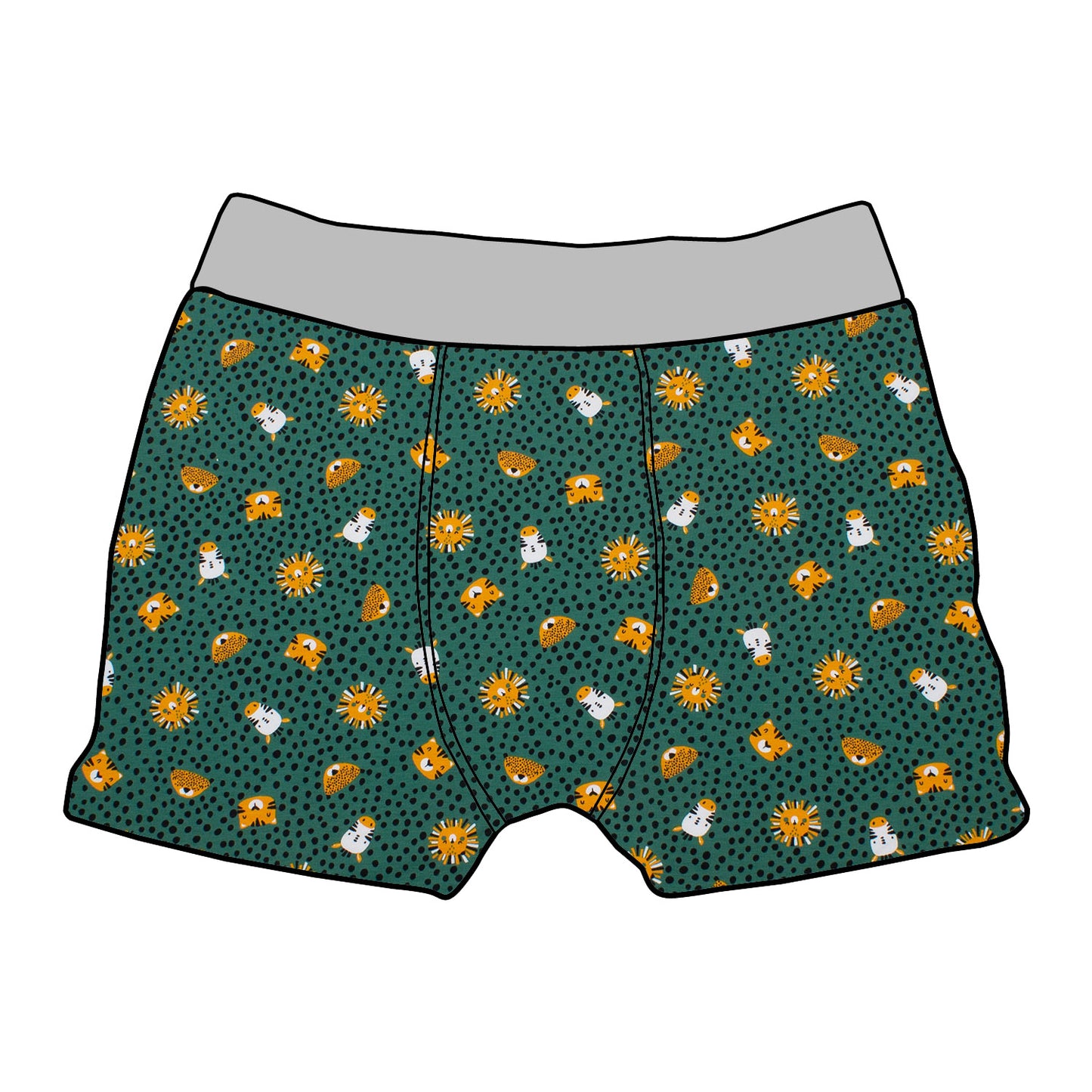 Kinder Boxershorts Afrikatiere
