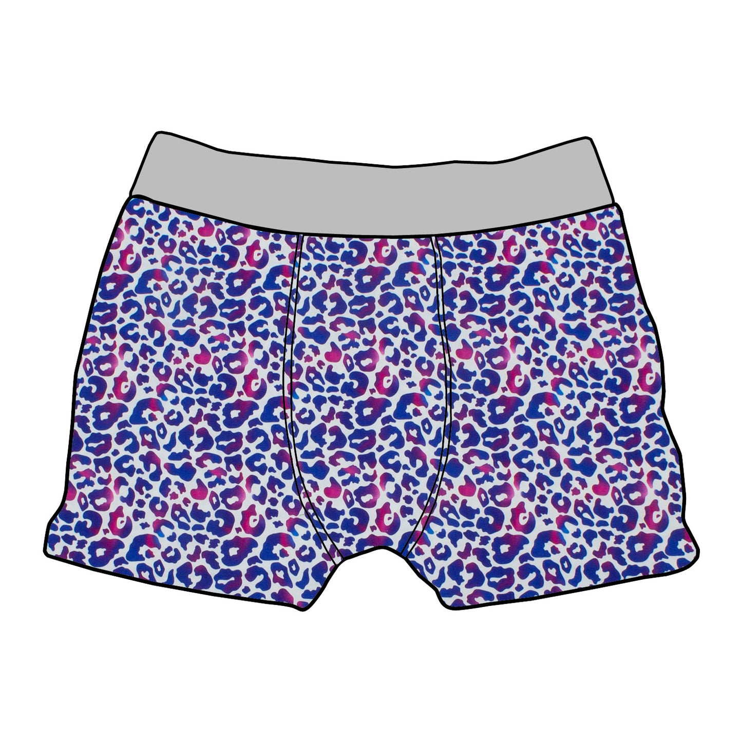 Kinder Boxershorts Leo lila / pink