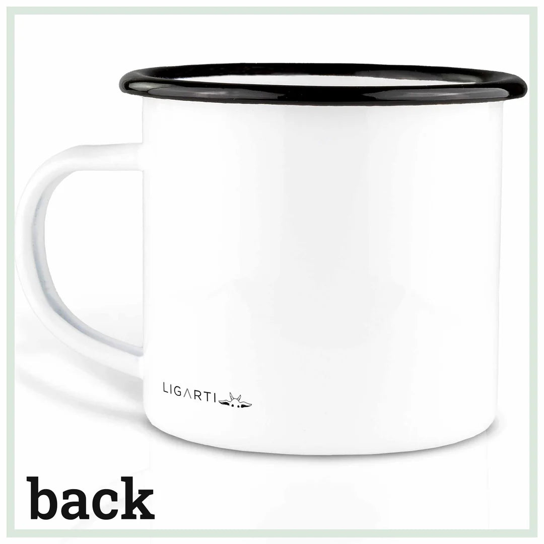 LIGARTI – Emaille Becher – Tasse – Reinhold