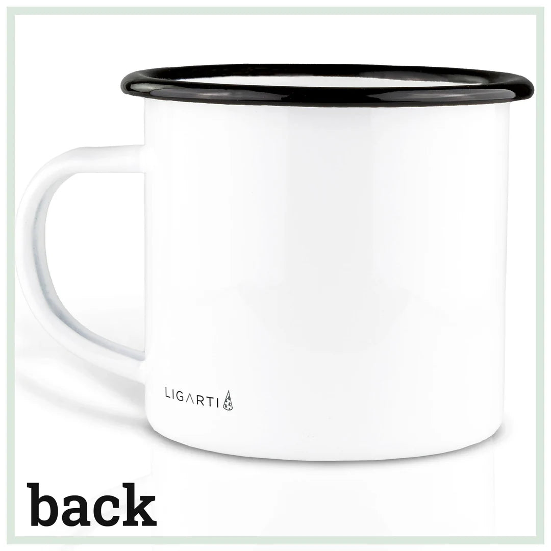 LIGARTI – Emaille Becher – Tasse – Zaubär