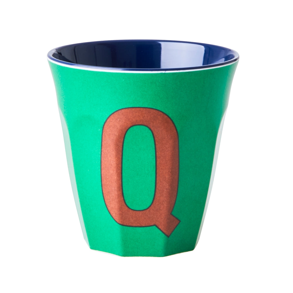 RICE - Buchstabenbecher - Q -