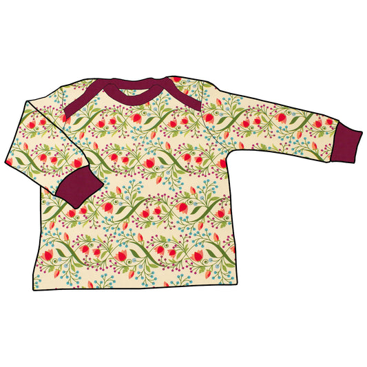 Babyshirt Blumengarten