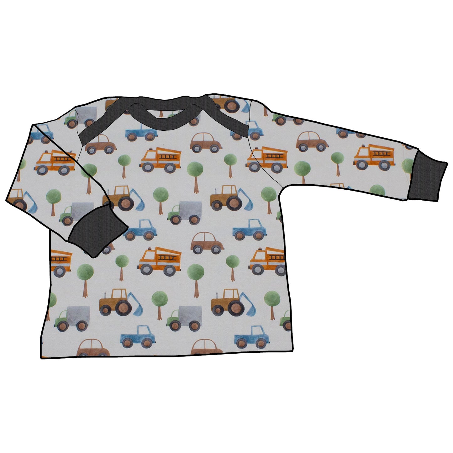 Babyshirt Kleiner Fuhrpark