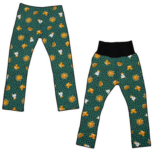 Kinder Leggings Skinny Hose Afrikatiere