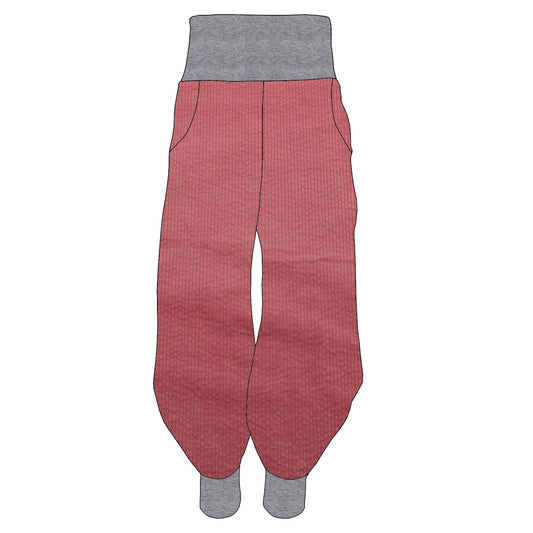 Kinder Pumphose Cord Rosa