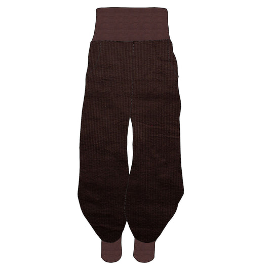 Damen Pumphose Yogahose Cord Schokobraun