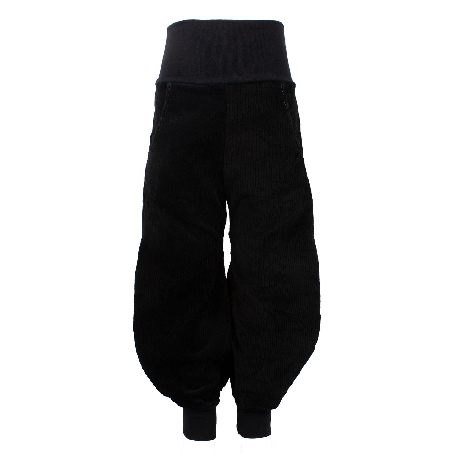 Kinder Pumphose Cord Schwarz
