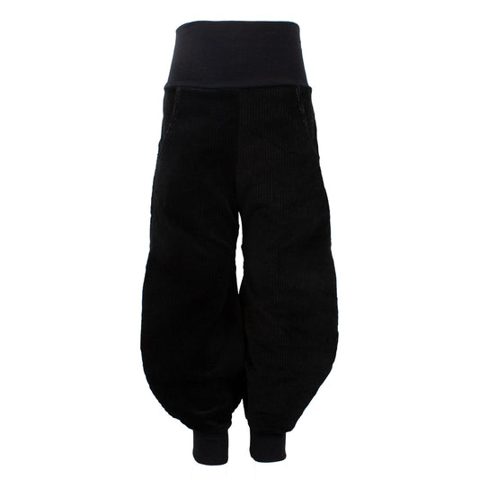 Kinder Pumphose Cord Schwarz