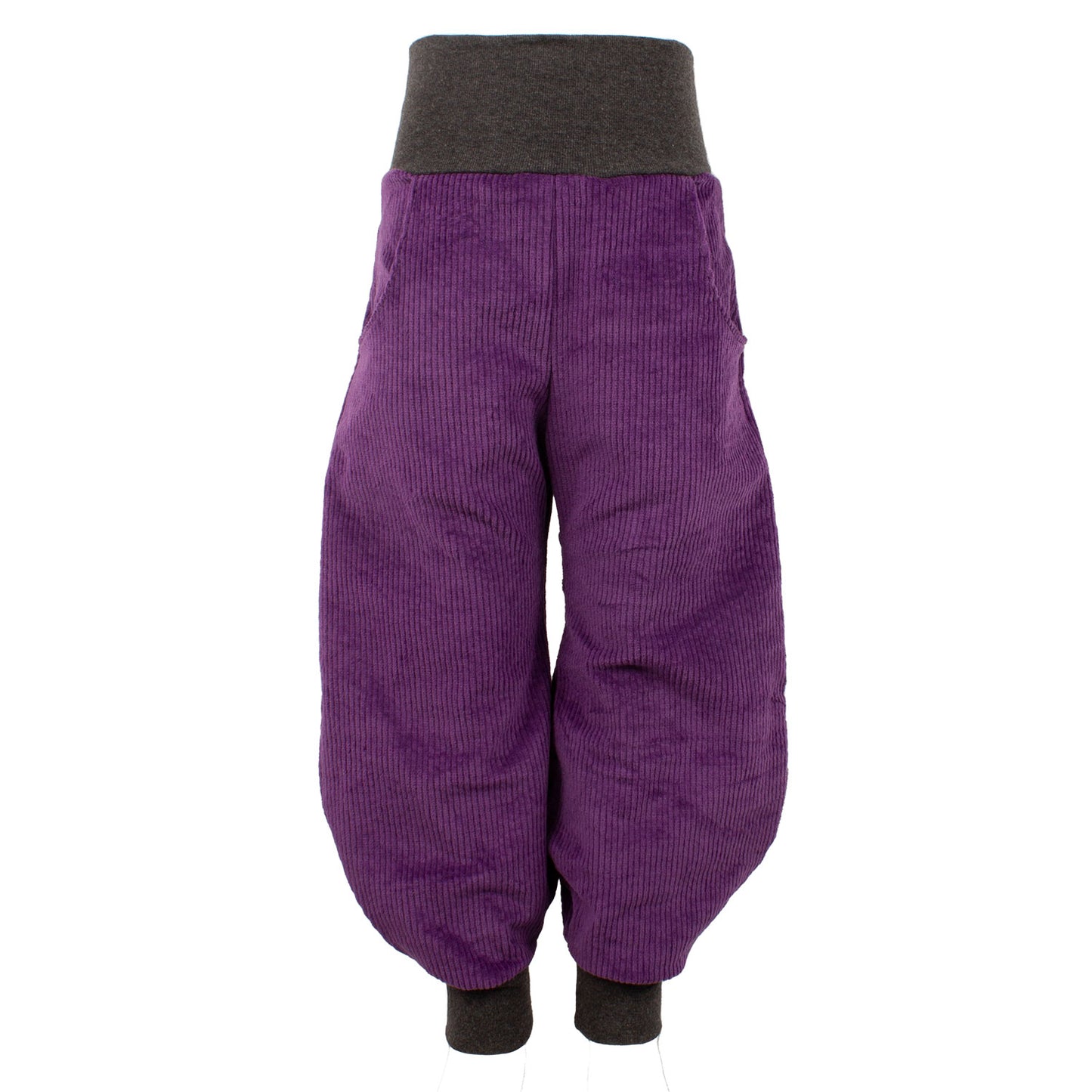 Kinder Pumphose Cord Lila