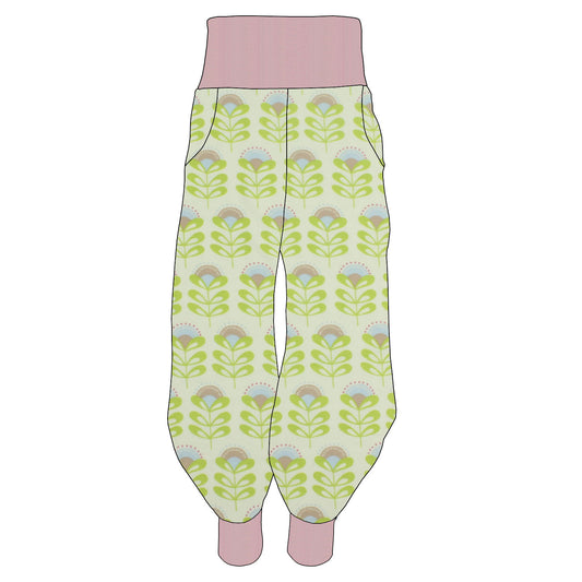 Kinder Pumphose Kleine Blumen