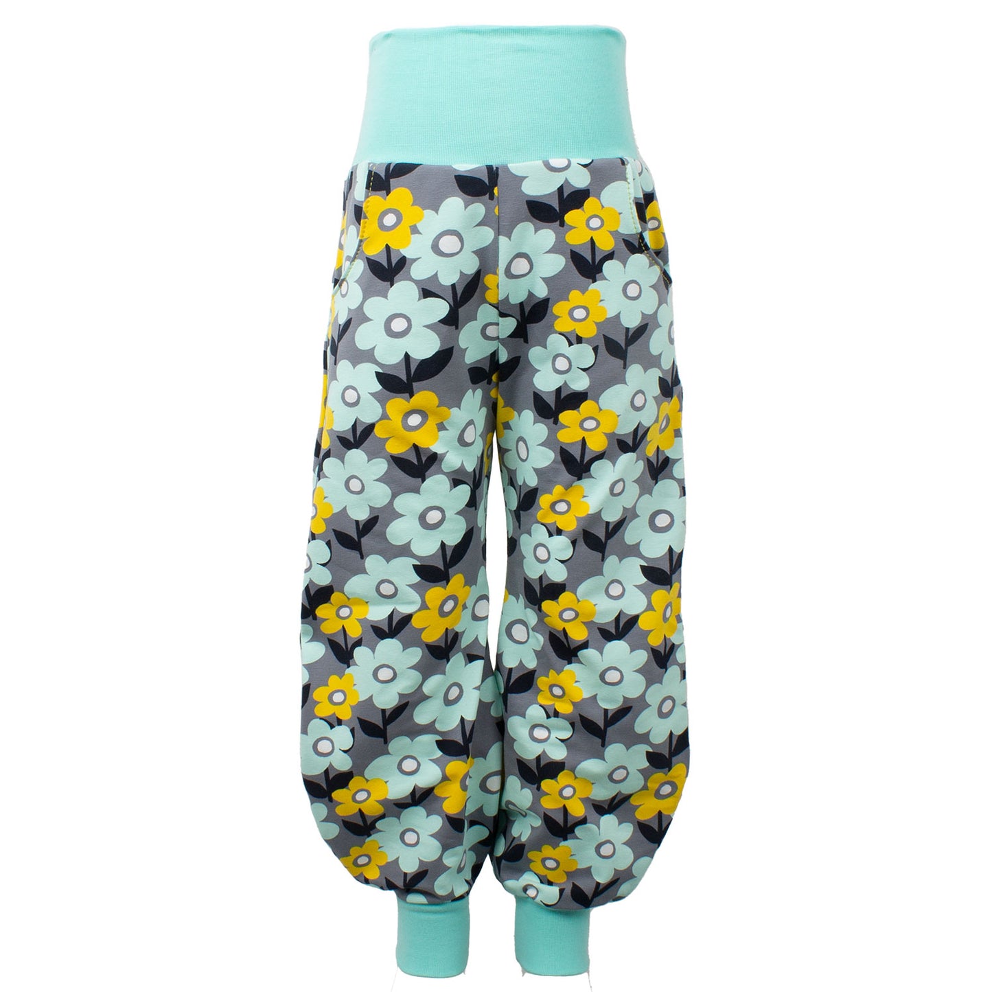 Kinder Pumphose Retro Blumenwiese