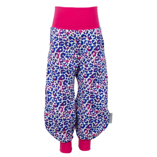 Kinder Pumphose Leo lila / pink