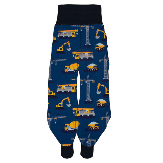 Kinder Pumphose Bagger Kran Laster