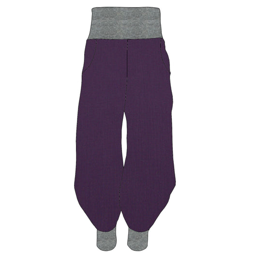 Kinder Pumphose Musselin Lila