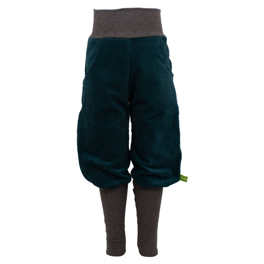 Kinder Knickerbocker Cord Petrol