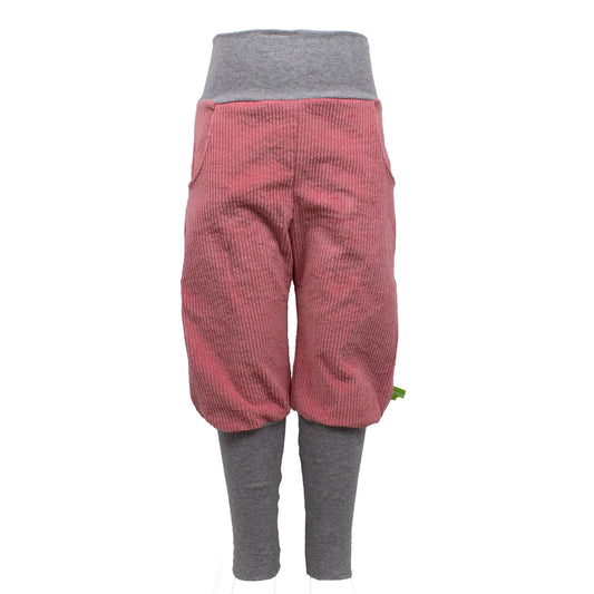 Kinder Knickerbocker Cord Rosa