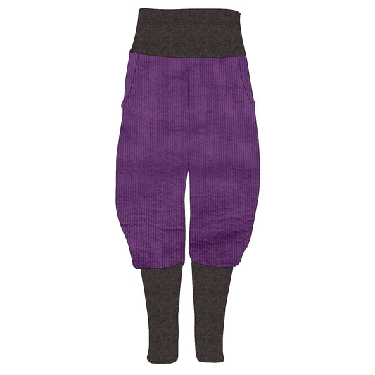 Kinder Knickerbocker Cord Lila