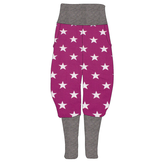 Damen Knickerbocker Sterne beere