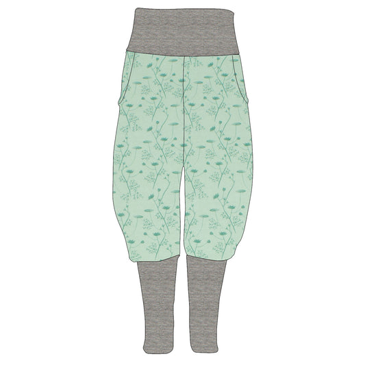 Damen Knickerbocker Zarte Blümchen