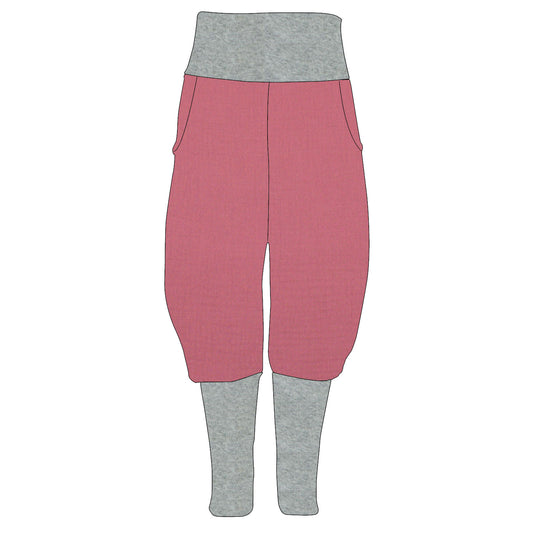 Kinder Knickerbocker Musselin Rosa