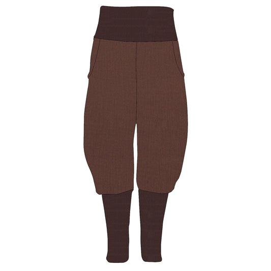 Kinder Knickerbocker Musselin Braun