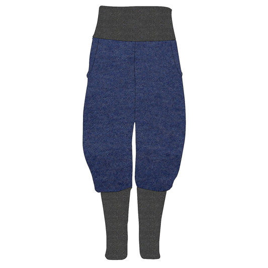 Kinder Knickerbocker Walk Blau meliert