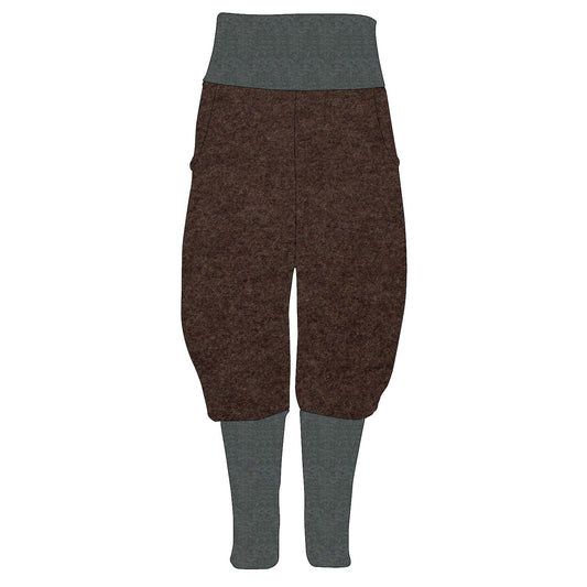 Damen Knickerbocker Walk Schlamm meliert
