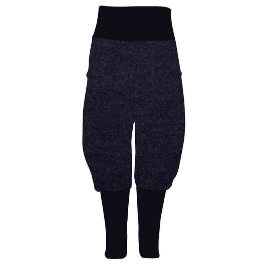 Damen Knickerbocker Walk Dunkelblau meliert