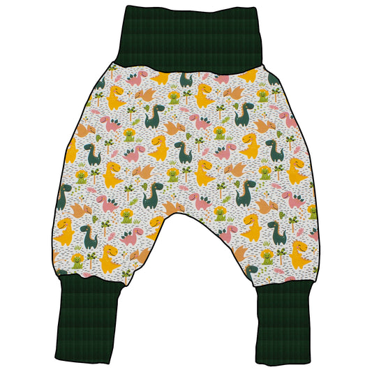 Kinder Mitwachshose Dinoland Rosa