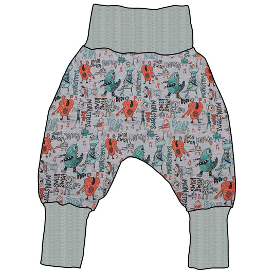 Kinder Mitwachshose Partymonster