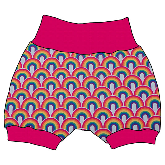 Kinder Shorts Regenbogen bunt