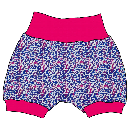 Kinder Shorts Leo lila / pink
