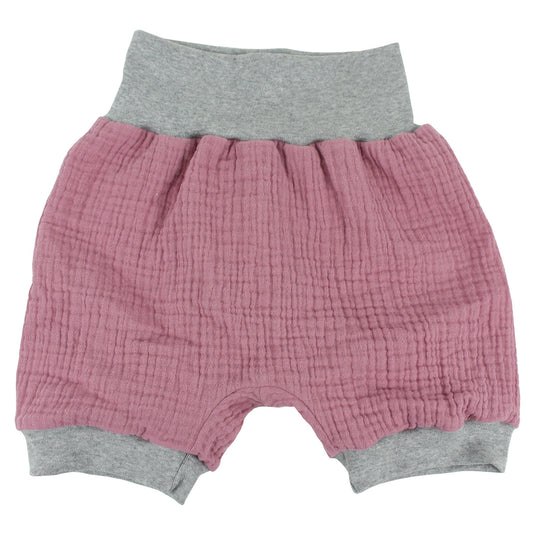 Kinder Shorts Musselin Rosa