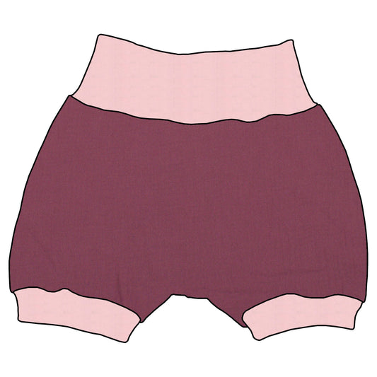 Kinder Shorts Musselin Beere
