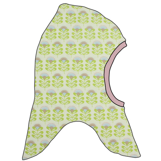 Kinder Schalmütze Schlupfmütze Kleine Blumen