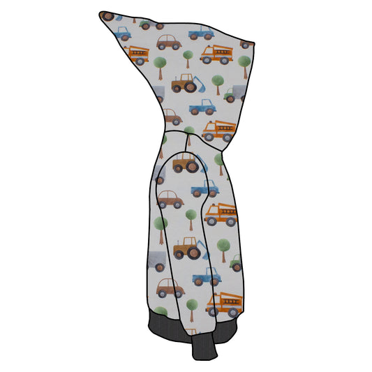 Kinder Zipfelhoodie Kleiner Fuhrpark