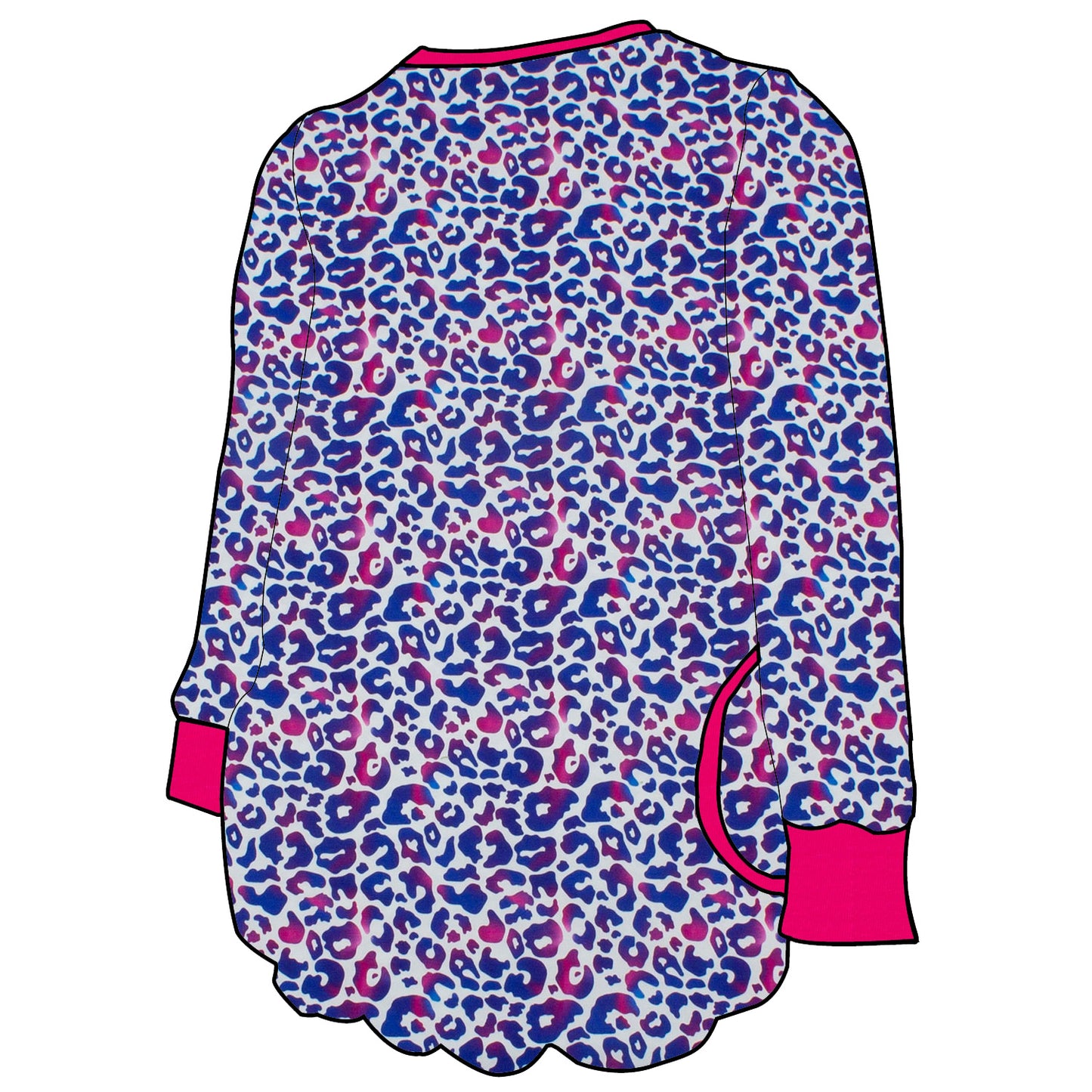 Kinder Ballontunika Leo lila / pink